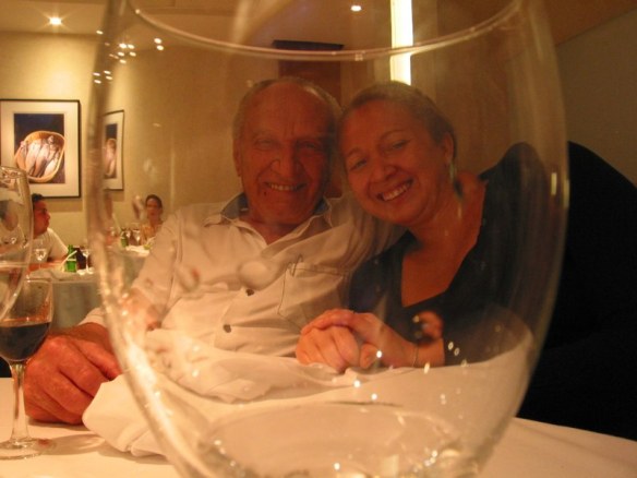 two peas in a pod... (behind a glass...)